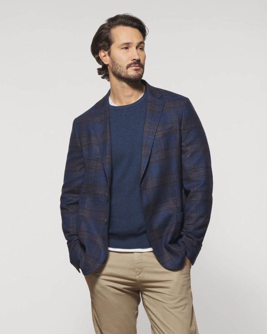 Men johnnie-O Sport Coats | Hobbs Woven Sport Coat Lake