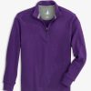 Kids johnnie-O Pullovers & Outerwear | Brady Jr. Performance 1/4 Zip Pullover Purple