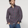 Men johnnie-O Button Up Shirts | Zula Top Shelf Button Up Shirt Wake