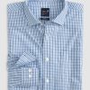 Men johnnie-O Button Up Shirts | Big & Tall Acadia Performance Button Up Shirt Royal