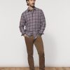 Men johnnie-O Button Up Shirts | Rudy Hangin' Out Button Up Shirt Charcoal