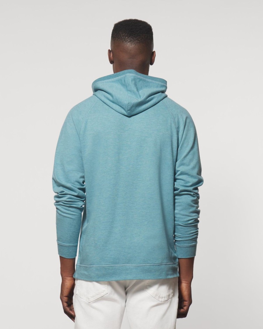 Men johnnie-O Sweatshirts & Hoodies | Cash Cashmere Blend Hoodie Cay