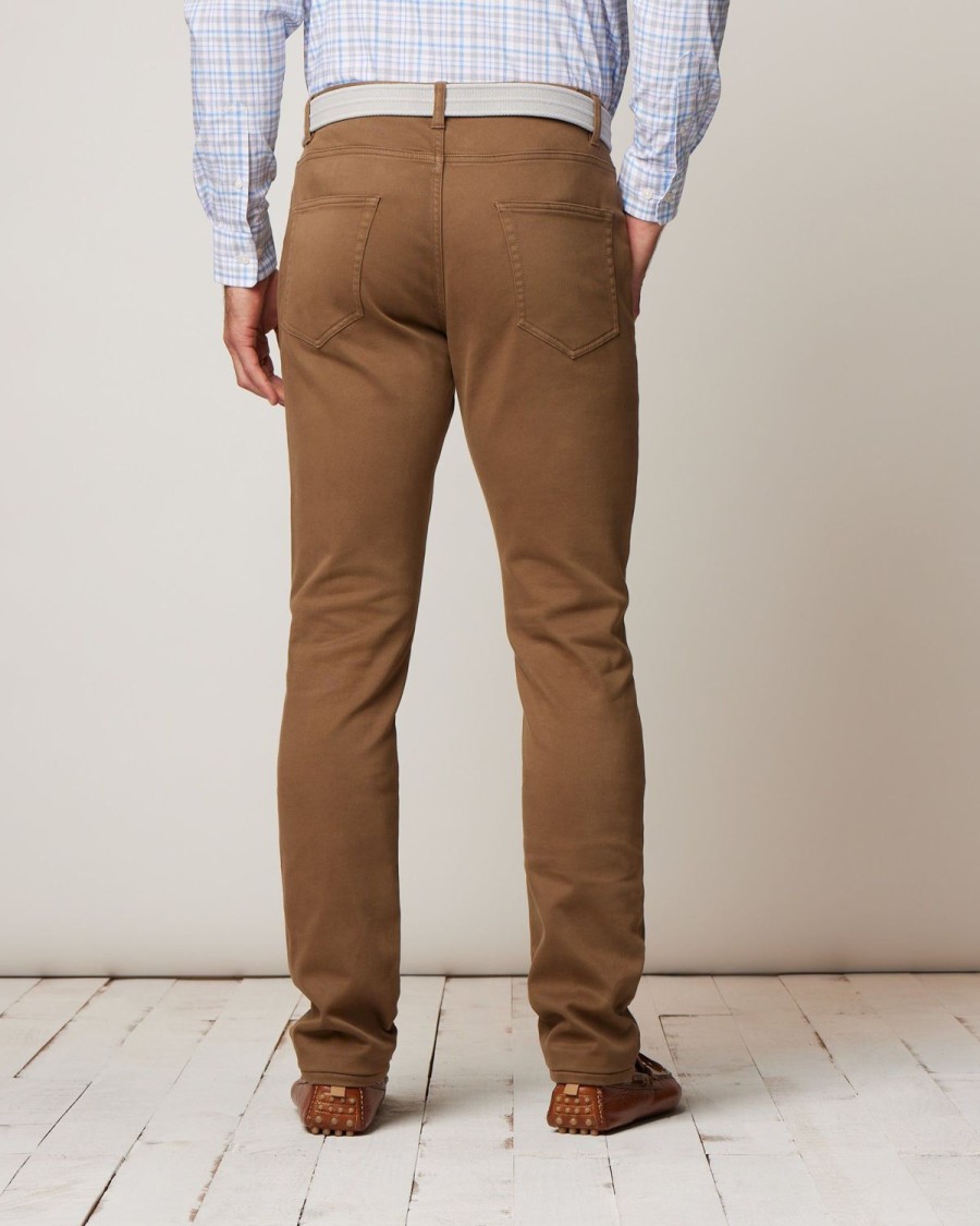 Men johnnie-O Pants | Terry 5-Pocket Pant Khaki