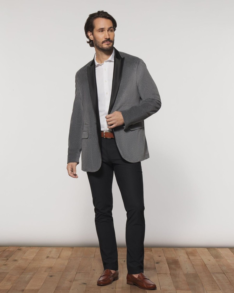 Men johnnie-O Sport Coats | The Countdown Woven Dinner Jacket Light Gray