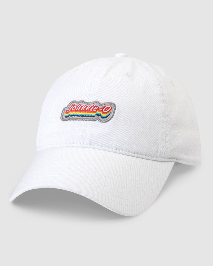 Men johnnie-O Hats | Good Vibes Topper Hat White