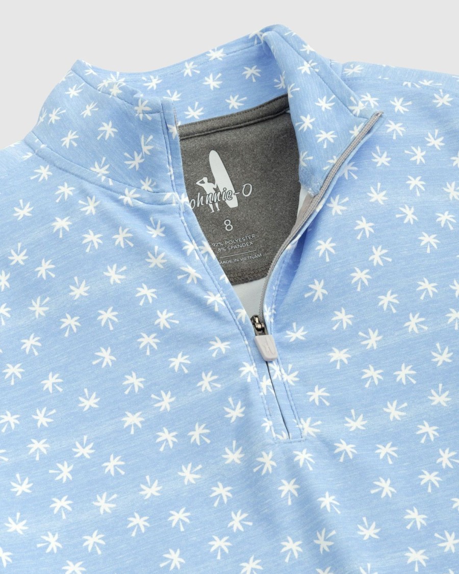 Kids johnnie-O Pullovers & Outerwear | Jeffe Jr. Lightweight Performance 1/4 Zip Maliblu