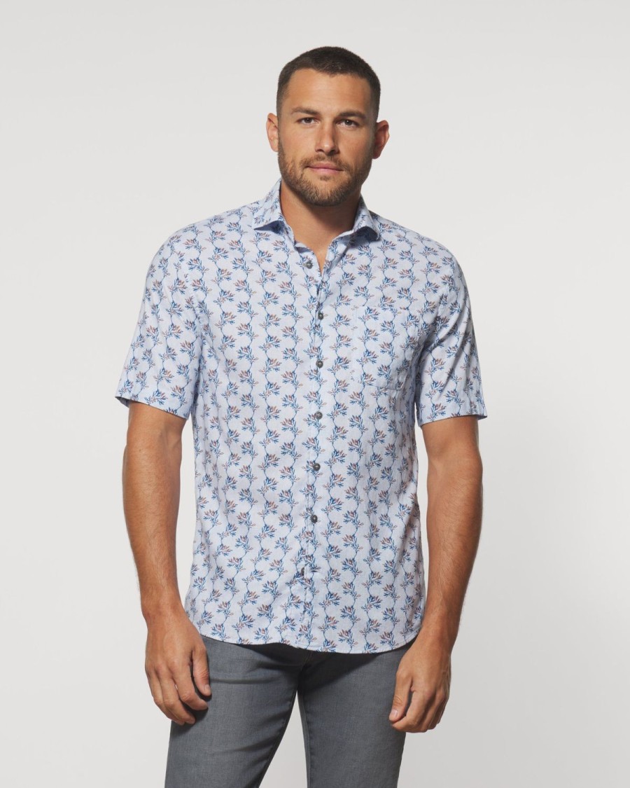 Men johnnie-O Button Up Shirts | Meriden Top Shelf Button Up Shirt Maliblu