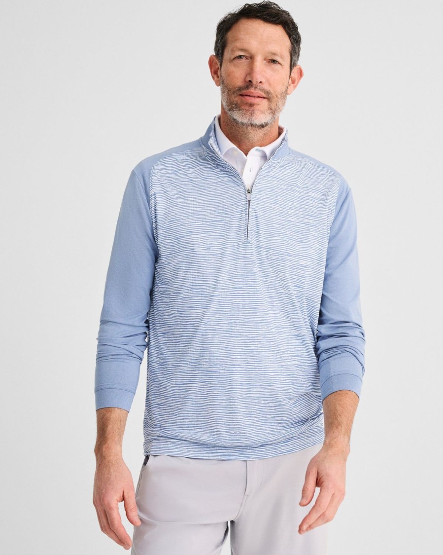 Men johnnie-O Quarter-Zips | Sasser Performance 1/4 Zip Pullover Noreaster