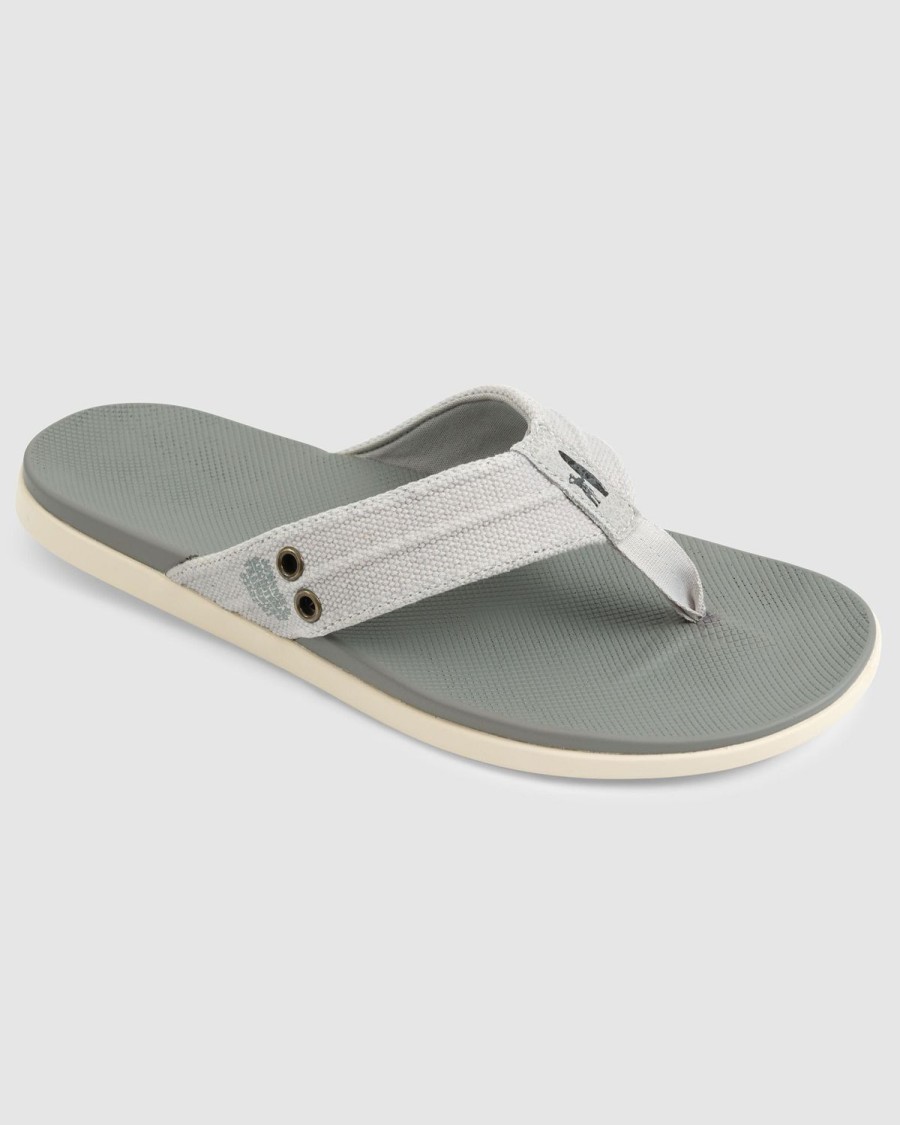 Men johnnie-O | Portside Sandal Light Gray