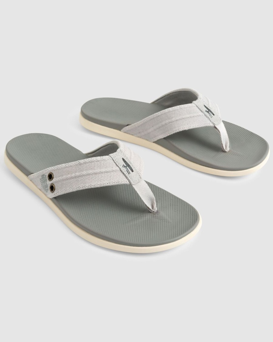 Men johnnie-O | Portside Sandal Light Gray