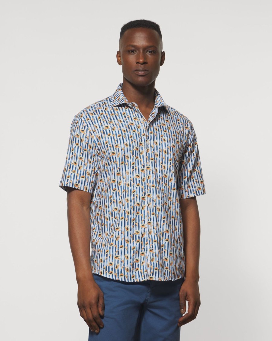 Men johnnie-O Button Up Shirts | Jenner Top Shelf Button Up Shirt Lake