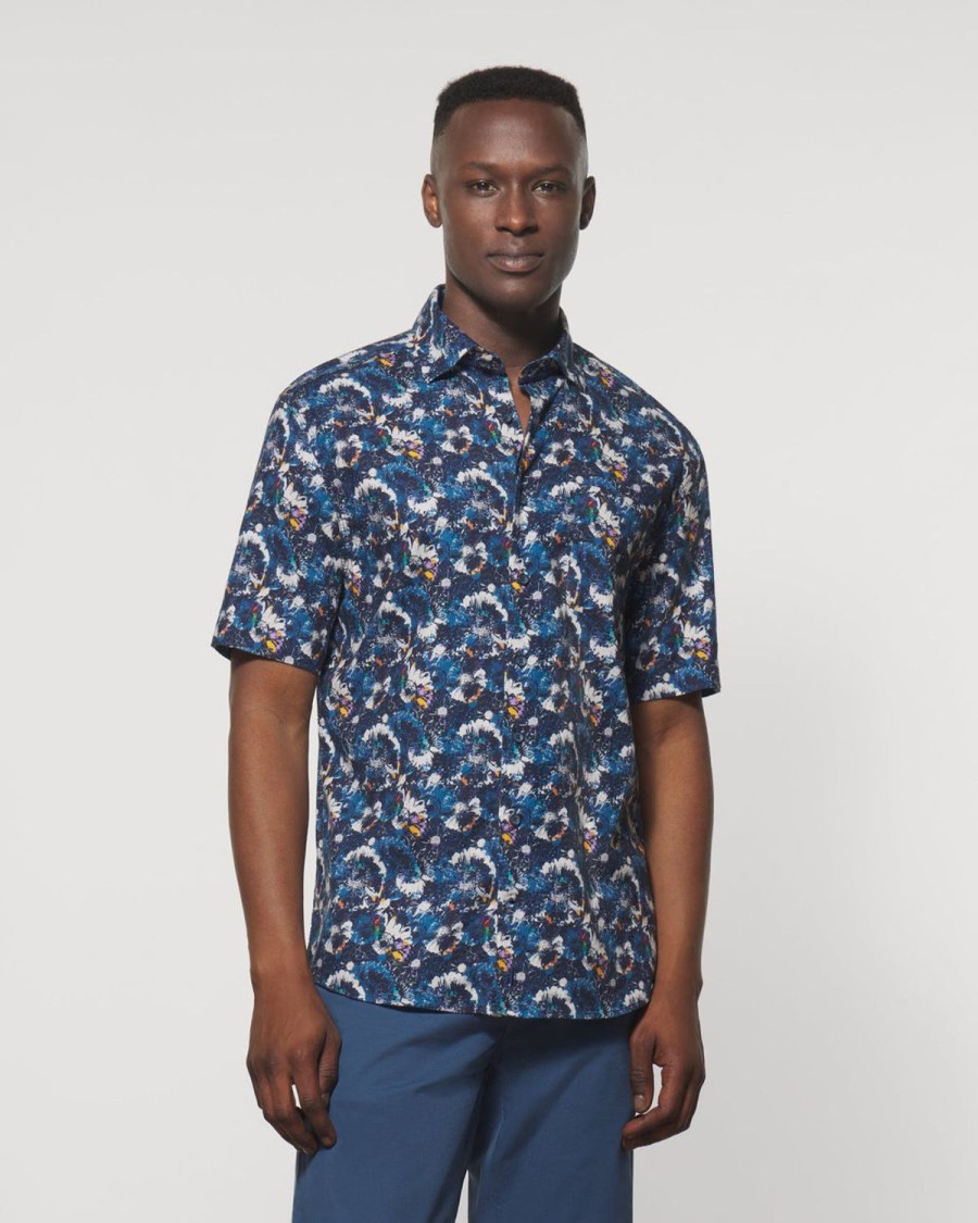 Men johnnie-O Button Up Shirts | Keeler Top Shelf Button Up Shirt Lake