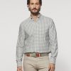 Men johnnie-O Button Up Shirts | Mead Performance Button Up Shirt Balsam