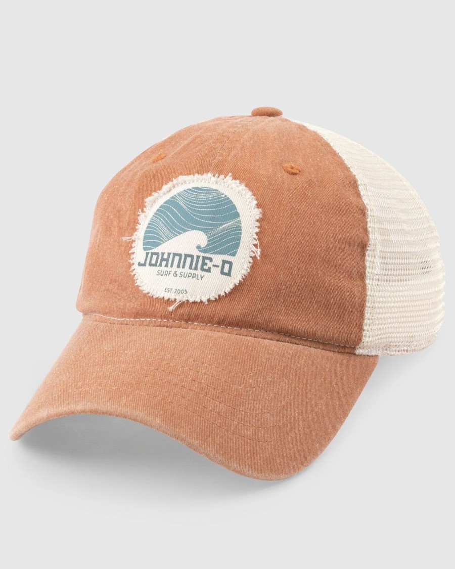 Men johnnie-O Hats | Surf & Supply Trucker Hat Orange