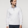 Men johnnie-O Quarter-Zips | Diaz Performance 1/4 Zip Pullover White