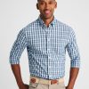 Men johnnie-O Button Up Shirts | Cane Performance Button Up Shirt Oceanside