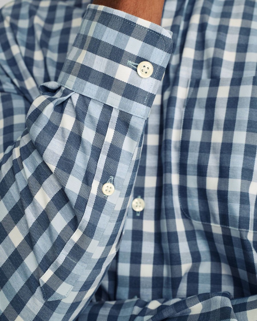 Men johnnie-O Button Up Shirts | Cane Performance Button Up Shirt Oceanside