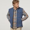 Men johnnie-O Vests | Buchanan Waffle Knit Vest Twilight