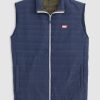 Men johnnie-O Vests | Hatteras Quilted Puffer Vest Admiral