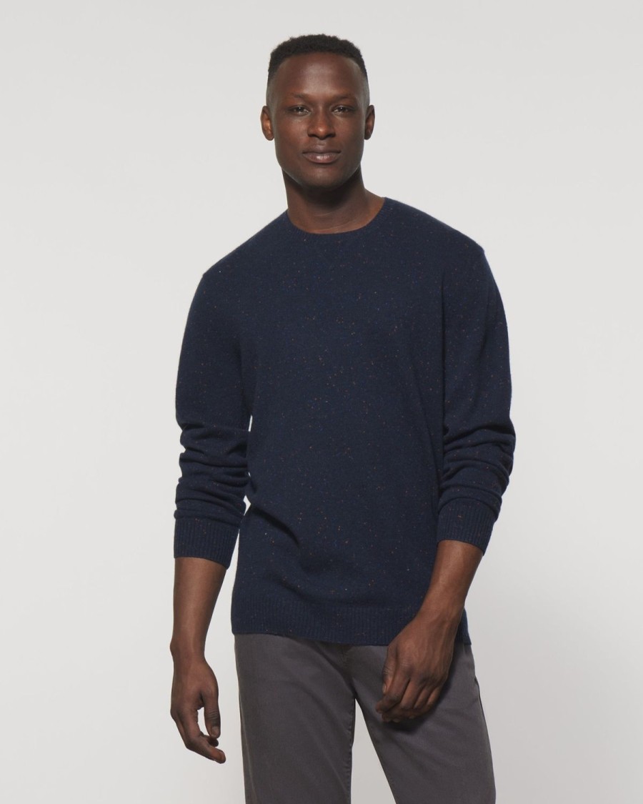 Men johnnie-O Sweaters | Filmore Cashmere Crewneck Sweater Wake