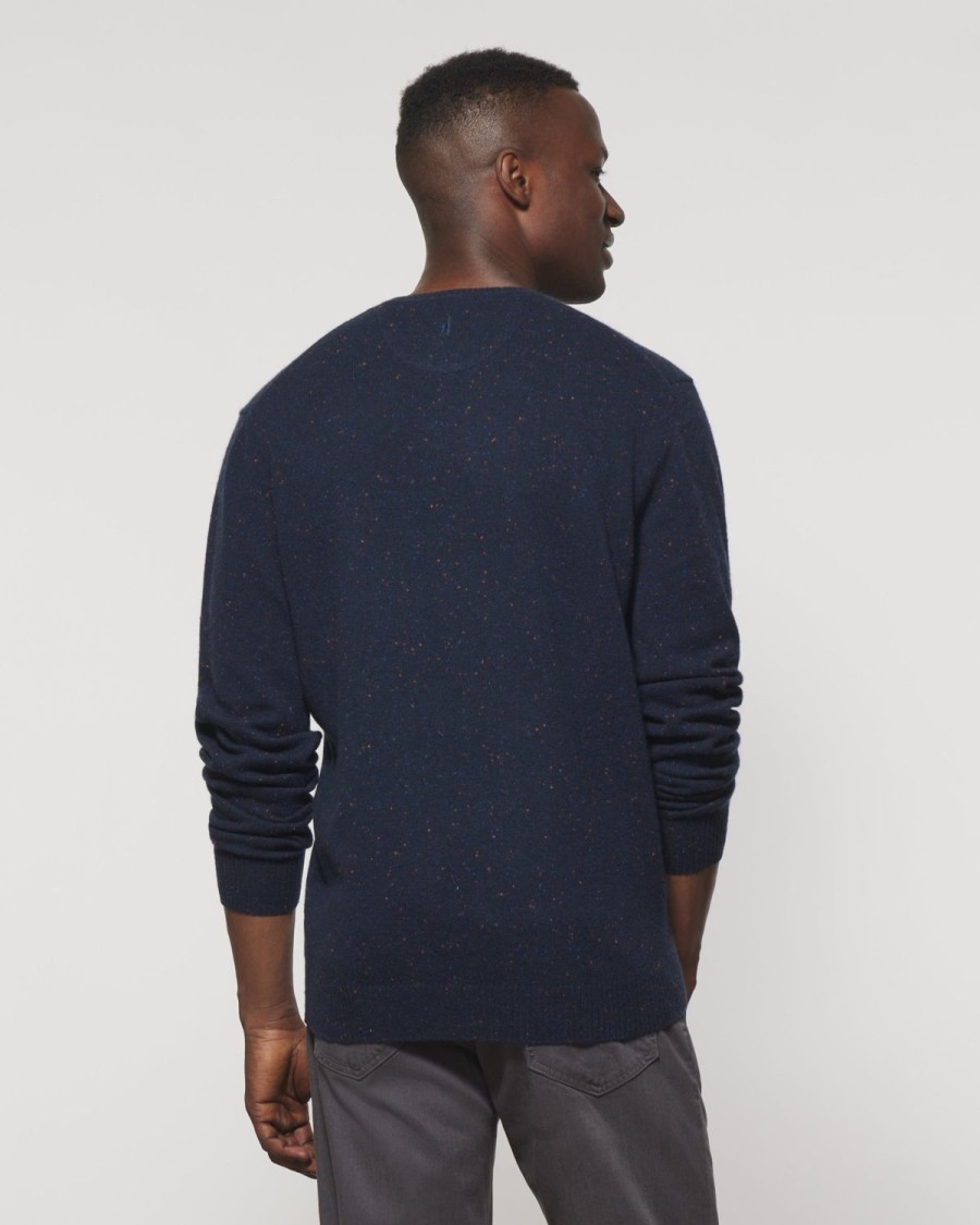 Men johnnie-O Sweaters | Filmore Cashmere Crewneck Sweater Wake