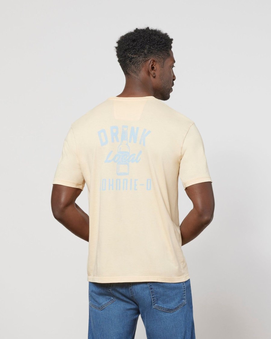 Men johnnie-O T-Shirts | Drink Local Graphic T-Shirt Squash