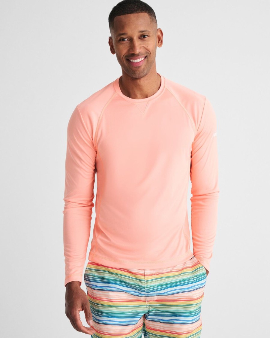 Men johnnie-O Swim | Gavin Long Sleeve Sun Shirt Starfish