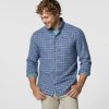 Men johnnie-O Button Up Shirts | Richland Hangin' Out Button Up Shirt Wake