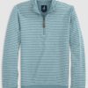 Kids johnnie-O Pullovers & Outerwear | Skiles Jr. Striped 1/4 Zip Pullover Baltic