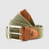 Men johnnie-O Belts | Melange Woven Belt Gold