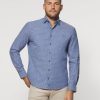 Men johnnie-O Button Up Shirts | Finley Hangin' Out Button Up Shirt Laguna Blue