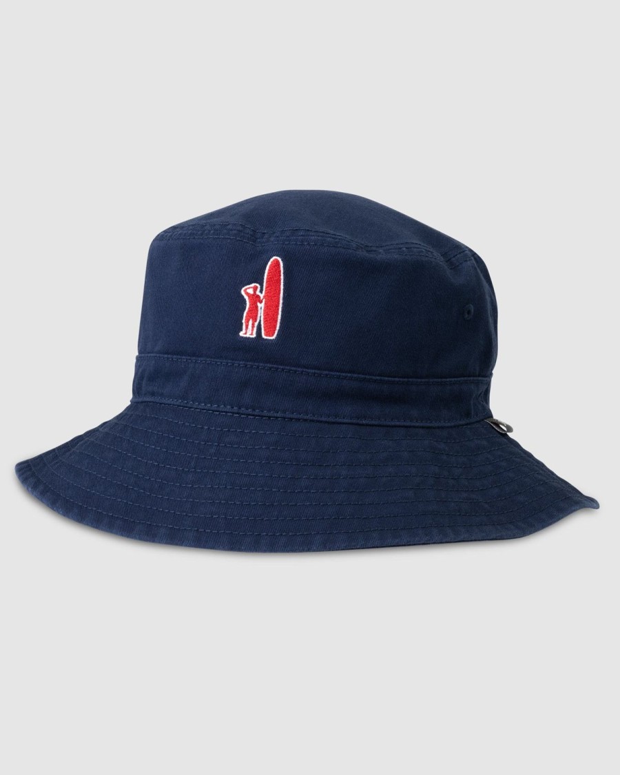 Men johnnie-O Hats | Surfer Dude Bucket Hat Wake