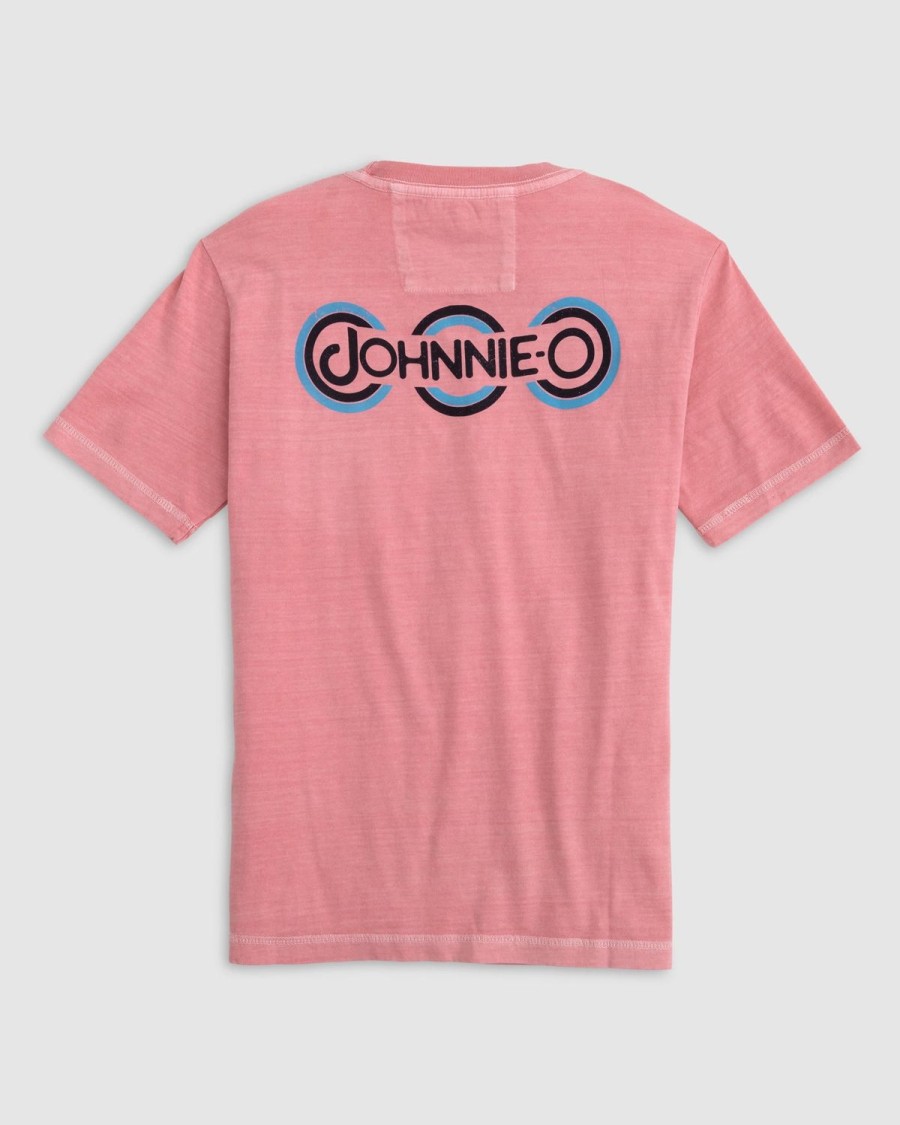 Kids johnnie-O T-Shirts | Johnnie-Ooo Jr. Graphic T-Shirt Malibu Red