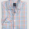 Men johnnie-O Button Up Shirts | Big & Tall Elias Performance Button Up Shirt Laguna Blue