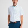 Men johnnie-O Polos | Keaton Printed Jersey Performance Polo Caicos