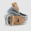 Men johnnie-O Belts | Washed Camo Belt Denim Blue