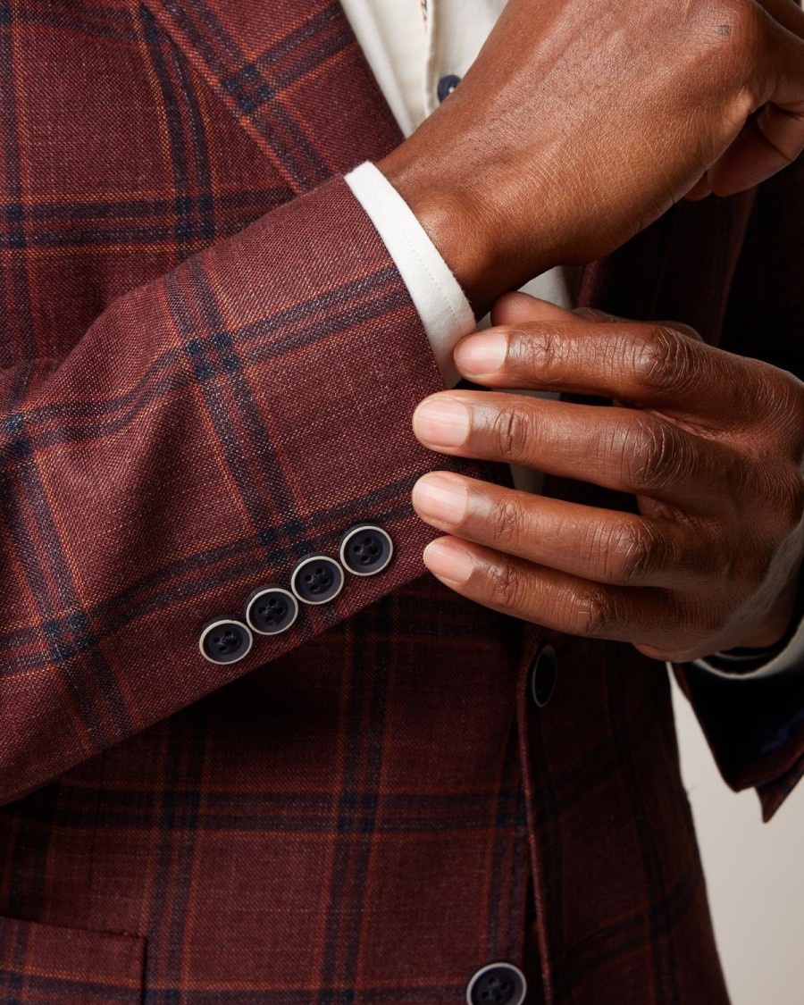 Men johnnie-O Sport Coats | Tilden Woven Sport Coat Malibu Red