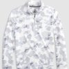 Kids johnnie-O Pullovers & Outerwear | Surge Jr. Camo 1/4 Zip Pullover Snow