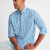 Men johnnie-O Button Up Shirts | Abner Hangin' Out Button Up Shirt Oceanside