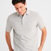 Men johnnie-O Polos | The Original Polo - Neese Stripe Heather Gray