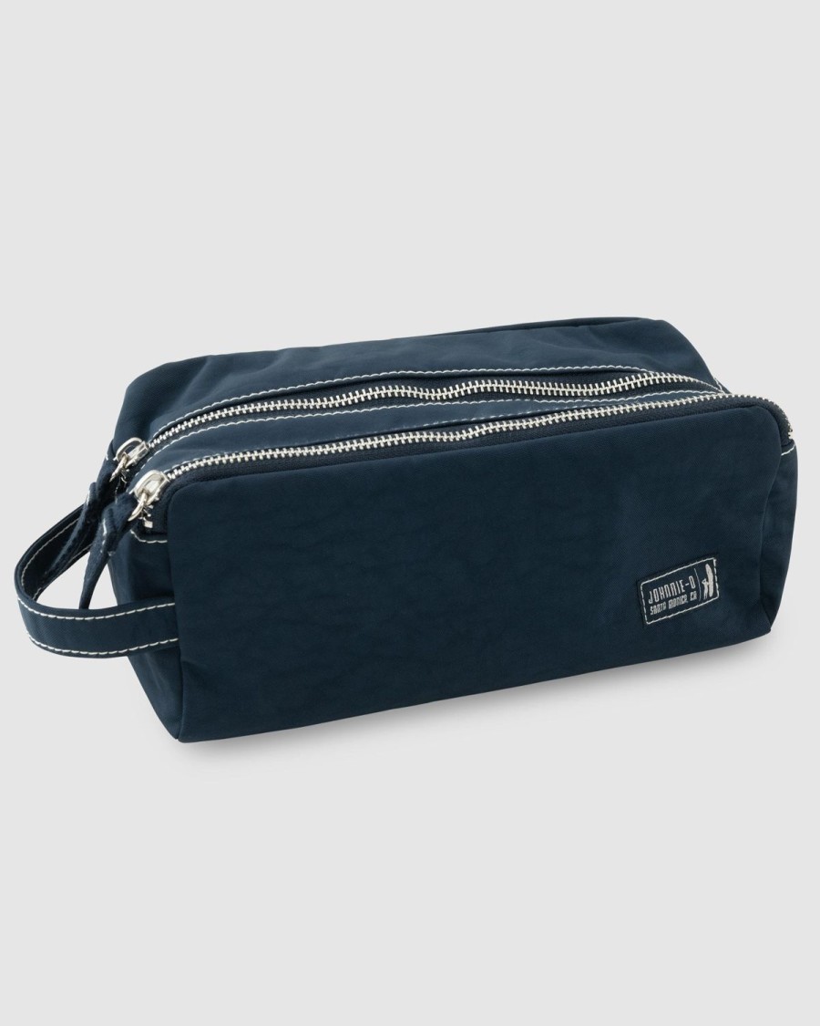 Men johnnie-O Other Gear | Washed Nylon Dopp Kit Wake