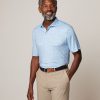 Men johnnie-O Polos | Alston Printed Featherweight Performance Polo Maliblu