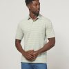 Men johnnie-O Polos | The Original Polo - Atkins Stripe Blue Crush