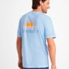 Men johnnie-O T-Shirts | Ocean Sun Graphic T-Shirt Maliblu