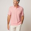 Men johnnie-O Polos | The Heathered Original Polo 2.0 Pomegranate