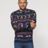 Men johnnie-O Sweaters | Cheers 'N' Beers Holiday Crewneck Sweater Twilight