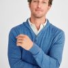 Men johnnie-O Sweaters | Geron Henley Sweater Hoodie Oceanside