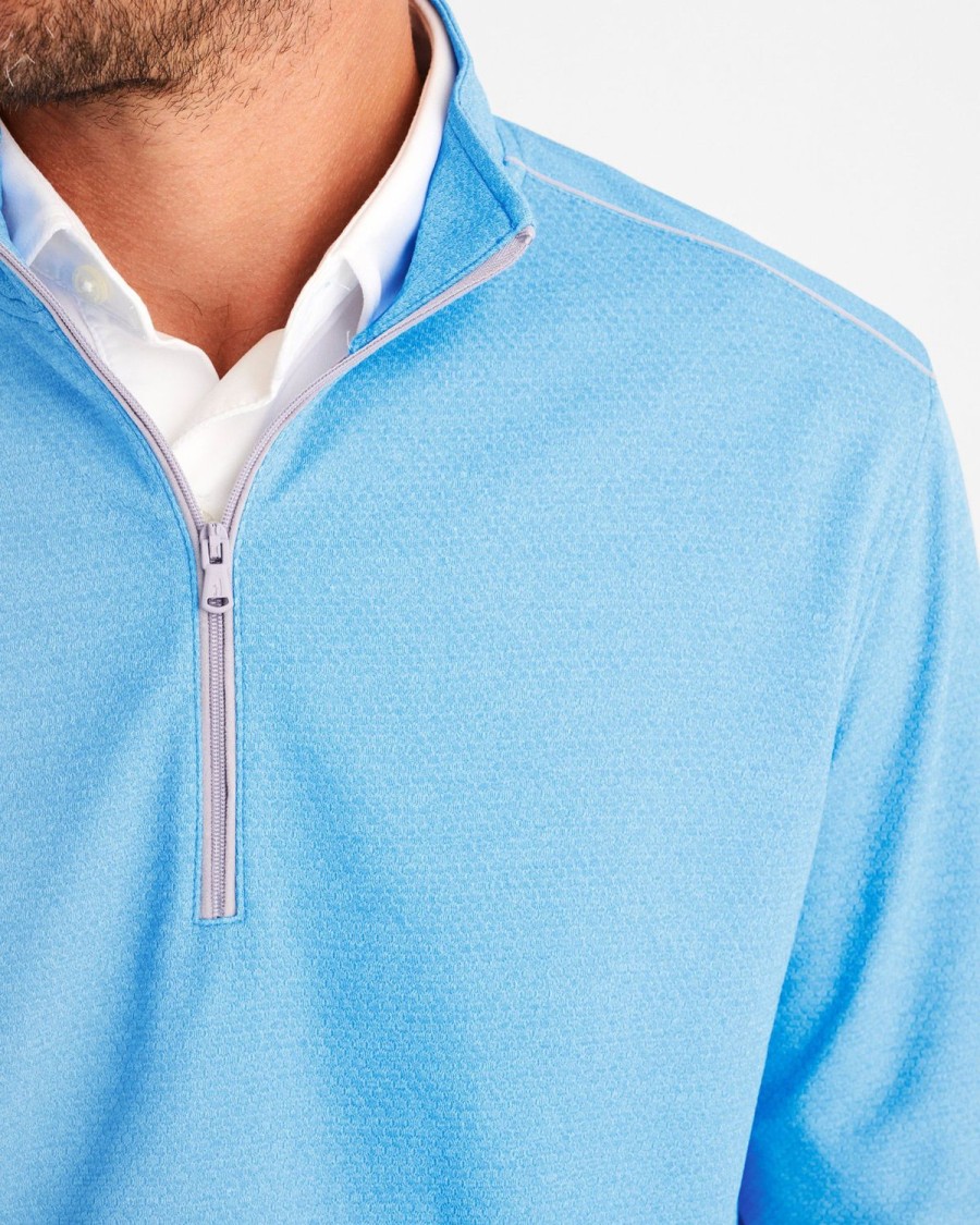 Men johnnie-O Quarter-Zips | Wells Performance 1/4 Zip Pullover Maliblu