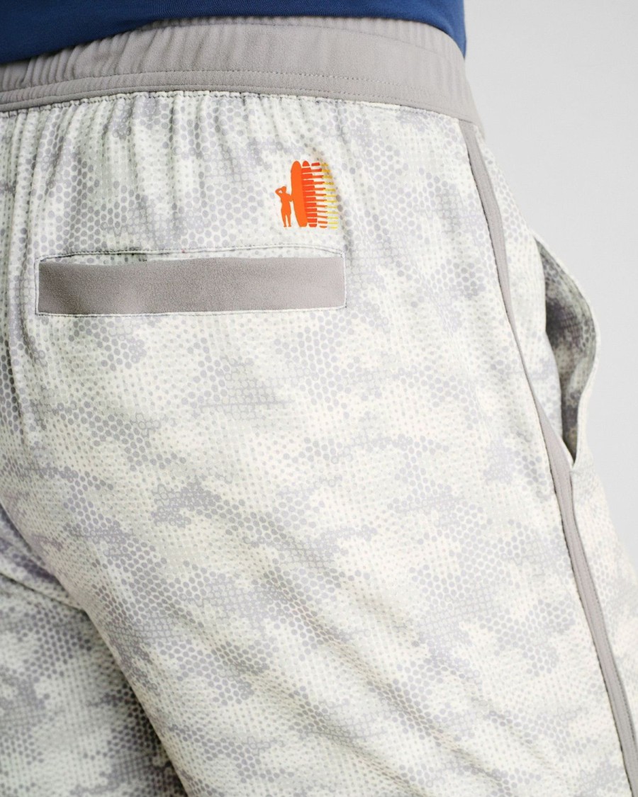 Men johnnie-O Shorts | Keith Camo Performance Shorts Seal