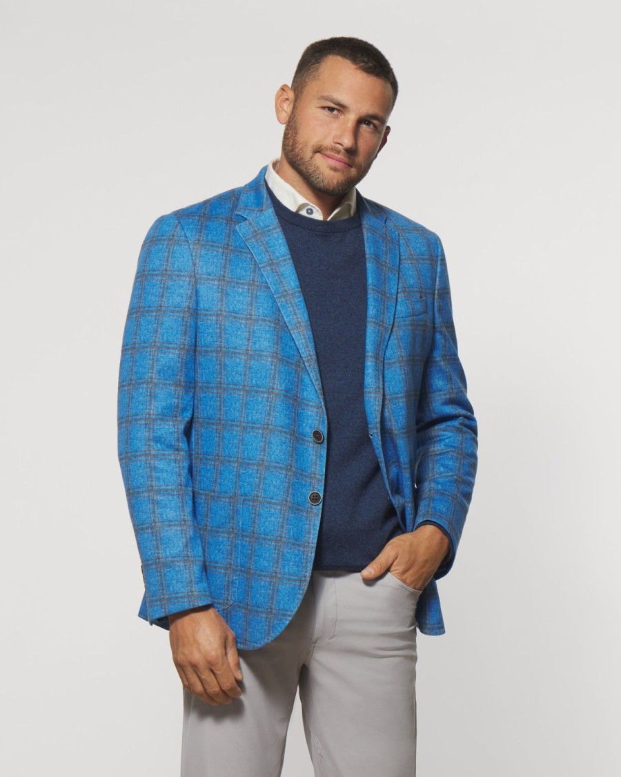 Men johnnie-O Sport Coats | Whitwell Knit Sport Coat Pipeline